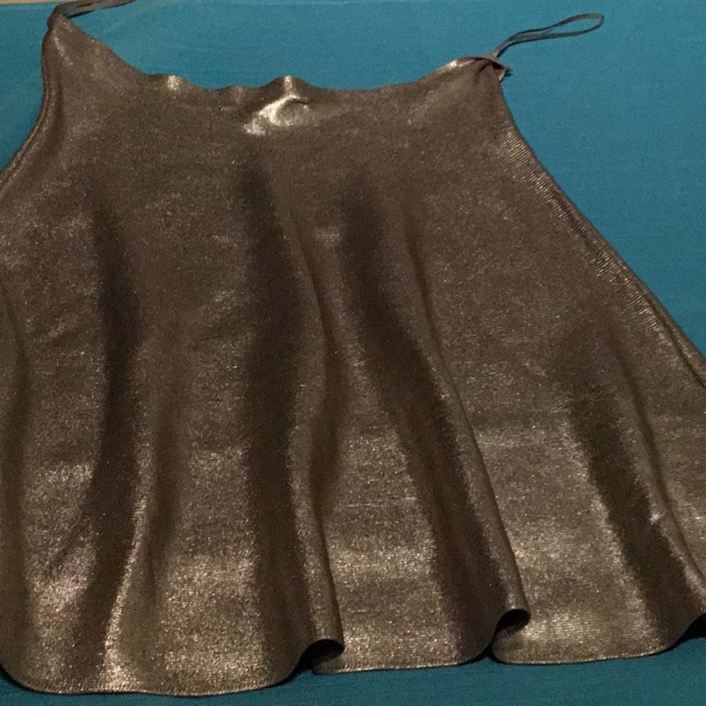 Gold skirt